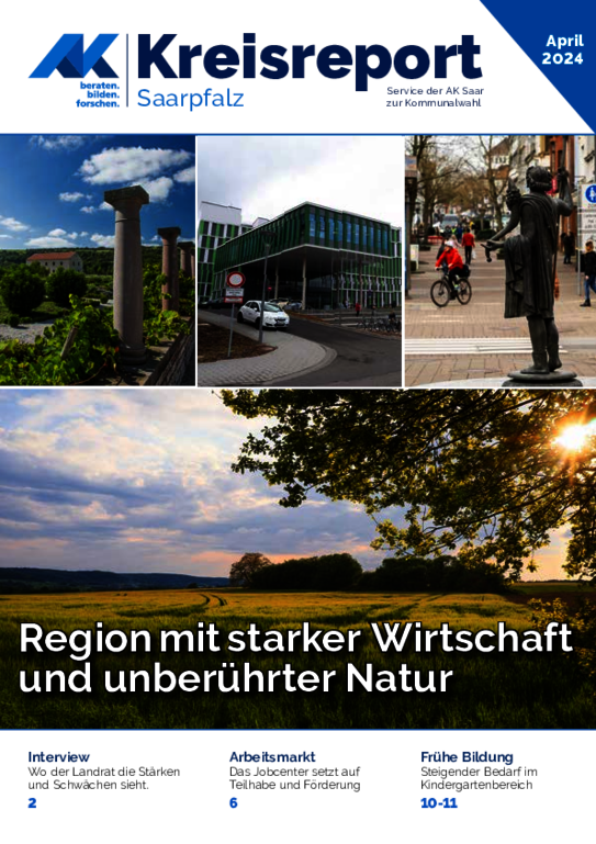 AK-Kreisreport Saarpfalz-Kreis - Region mit starker Wirtschaft und unberührter Natur