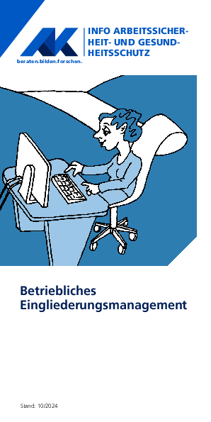 Betriebliches Eingliederungsmanagement - Arbeits- und Gesundheitsschutz-Info, 10/2024
