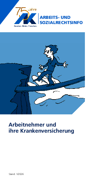 Krankenversicherung - Arbeits- und Sozialrechtsinfo, 01/2026 (barrierefreie PDF)