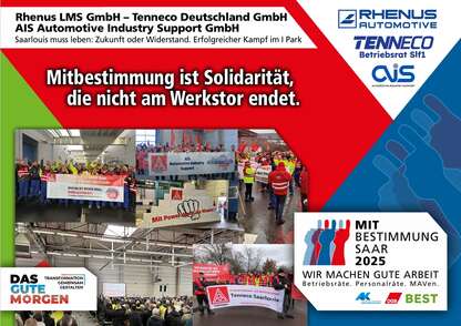 Mitbestimmung Plakat I Park