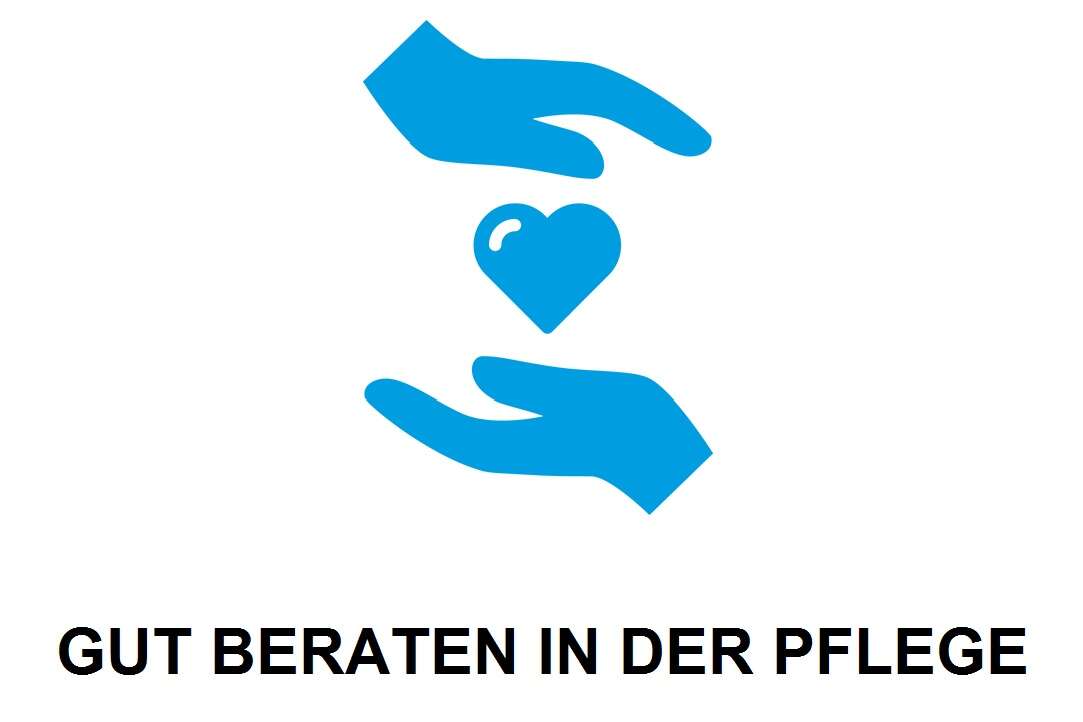 Logo "Gut beraten in der Pflege"