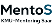 Logo mit dem Schriftzug MentoS und KMU-Mentoring Saar