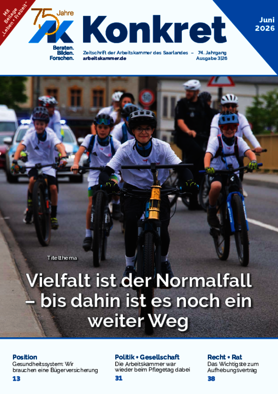 Vielfalt ist der Normalfall – bis dahin ist es noch ein weiter Weg - AK-Konkret, Heft 3, Juni 2026