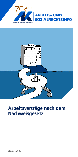 Arbeitsverträge nach dem Nachweisgesetz - Arbeits- und Sozialrechtsinfo, 04/2026