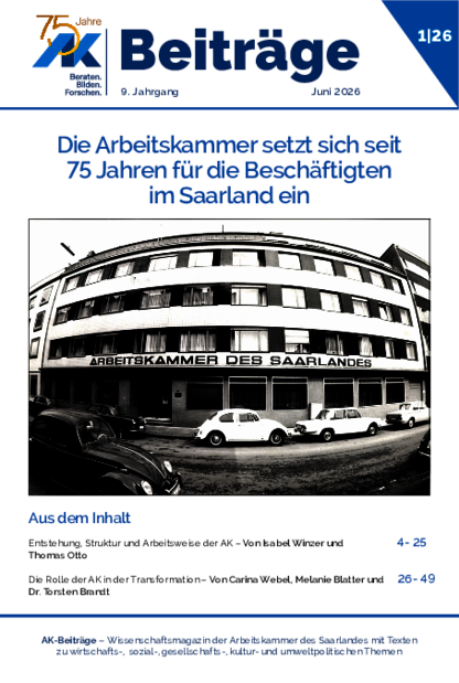Titelblatt zu den AK-Beiträgen 06 2026, Ausgabe 1
