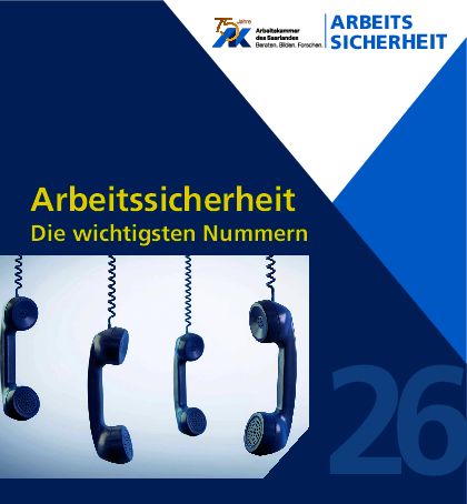 Telefonverzeichnis Arbeitssicherheit Telefonverzeichnis Arbeitssicherheit - Stand 2026