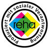 Logo soziales Siegel der reha gmbh