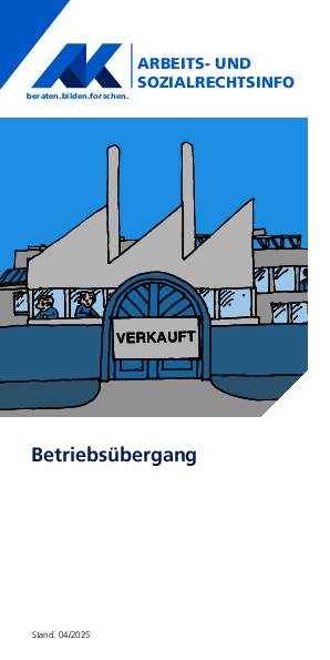 Betriebsübergang - Arbeits- und Sozialrechtsinfo, 04/2025