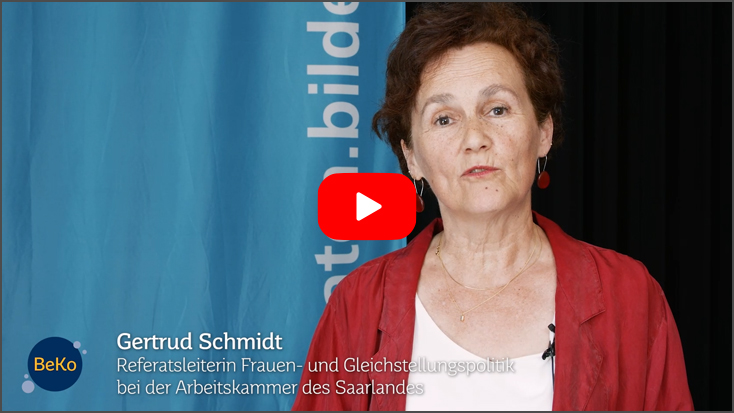 Videovorschaubild zeigt Gertrud Schmidt
