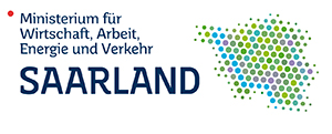 Logo Ministerium für Wirtschaft, Arbeit, Energie und Verkehr des Saarlandes Logo Ministerium für Wirtschaft, Arbeit, Energie und Verkehr des Saarlandes