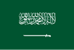 Arabische Flagge in Gün mit weißer Schrift