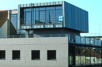 Dachansicht zum Konferenzraum